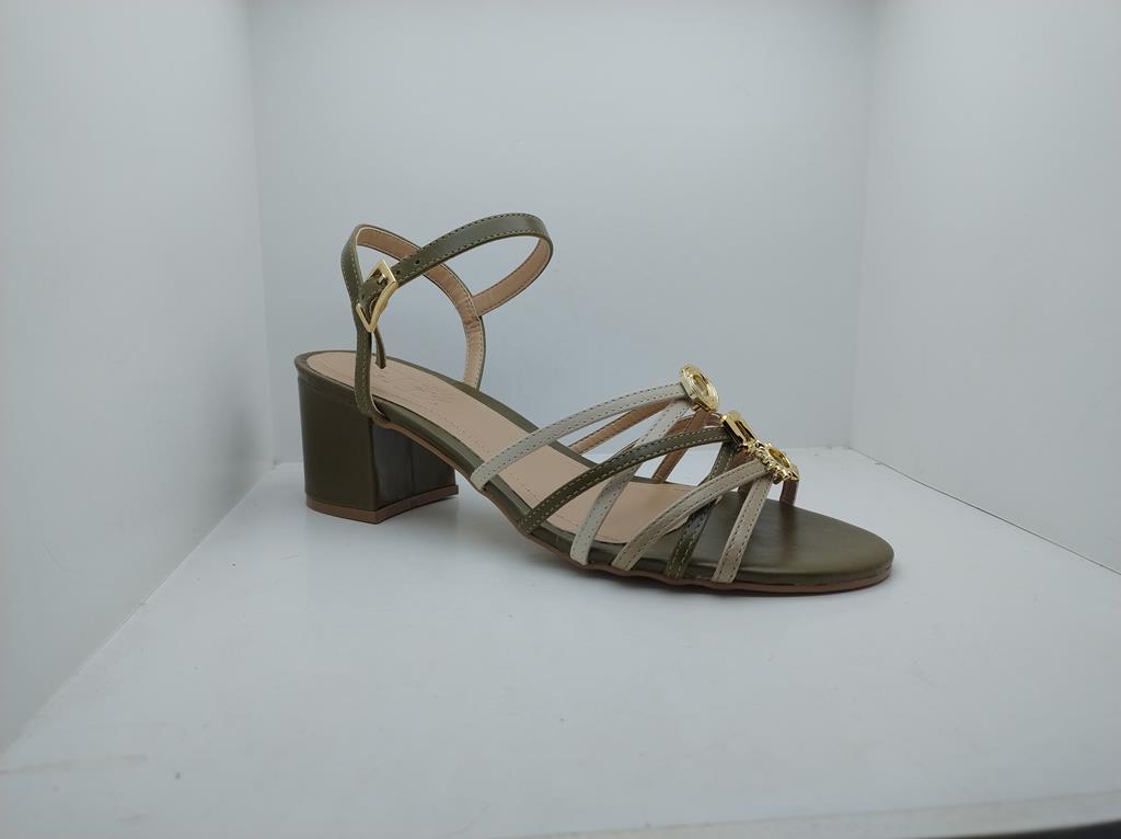 Sandália Salto Bloco - Claire